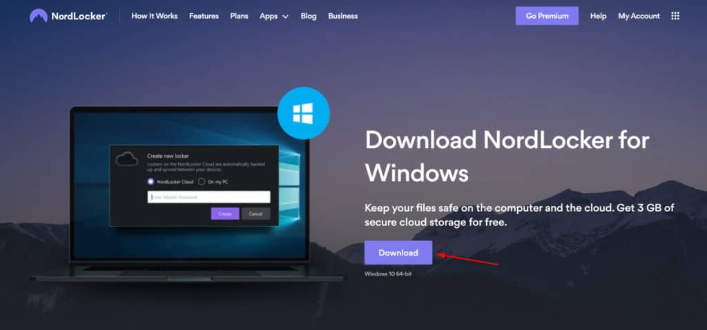 NordLocker Review (2026) - Best Free Encryption Software 3 NordLocker Desktop app