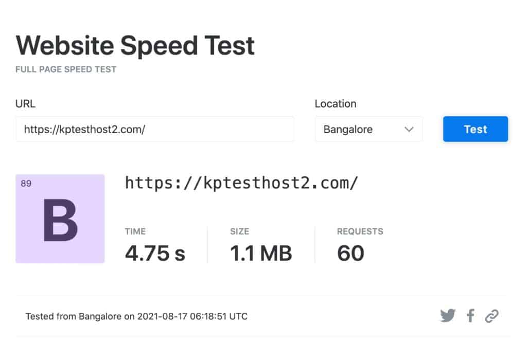 StableHost Review (2025) - How Stable is This Host? 7 Speeds in Bangalore(with Litespeed cache plugin)