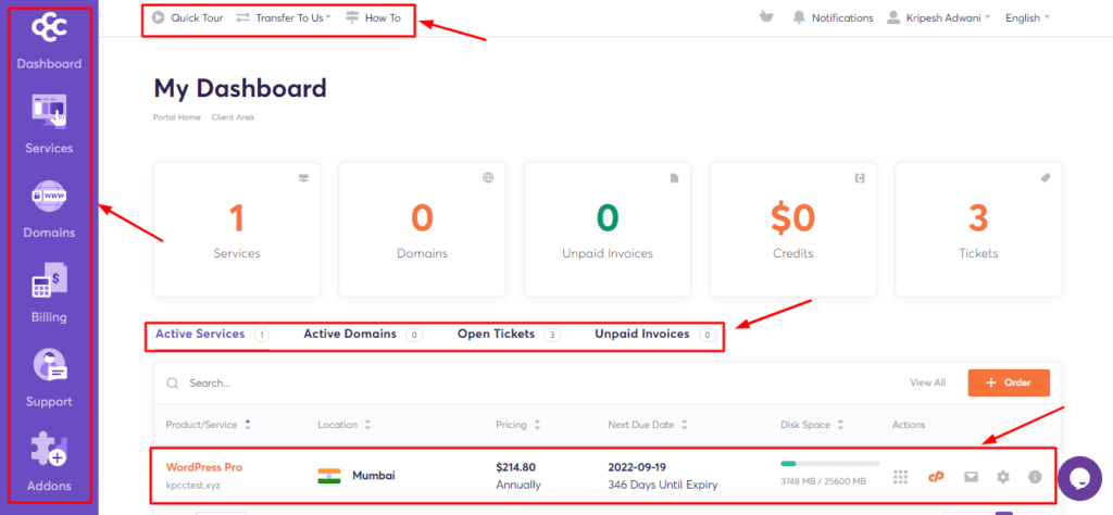 ChemiCloud Review November 2025 - Value For Money Host 3 ChemiCloud UI