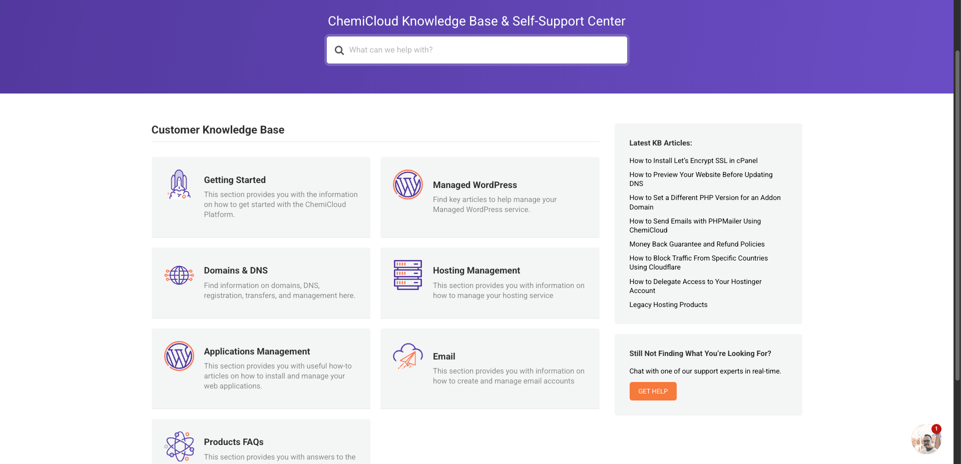 ChemiCloud - knowledge base