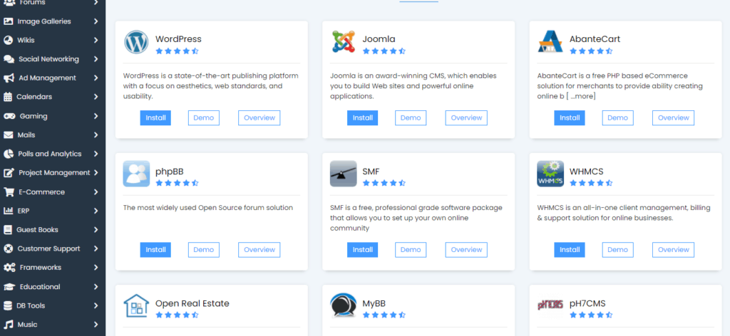 FastComet Review November 2025 - What's Special In FastComet? 27 Softaculous apps on FastComet