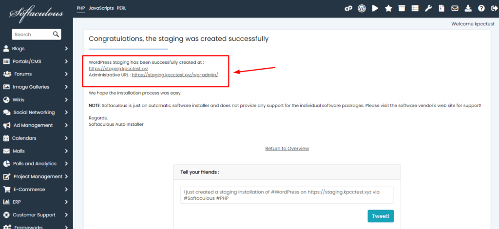 ChemiCloud Review November 2025 - Value For Money Host 15 Staging Successful URL in chemicloud