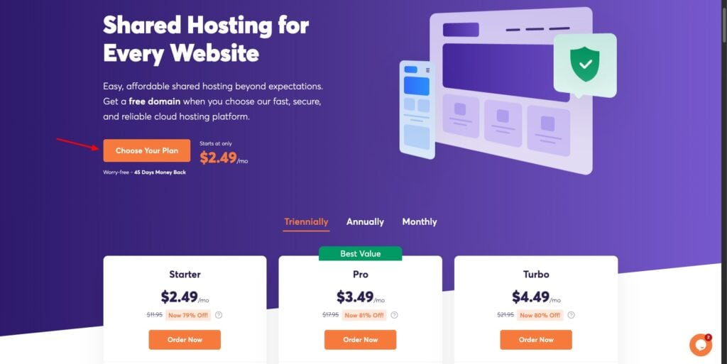 Chemicloud black friday page