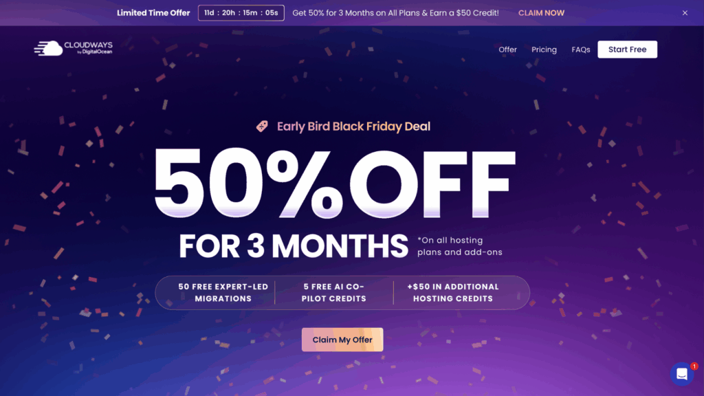 Cloudways Black Friday Deal 2025