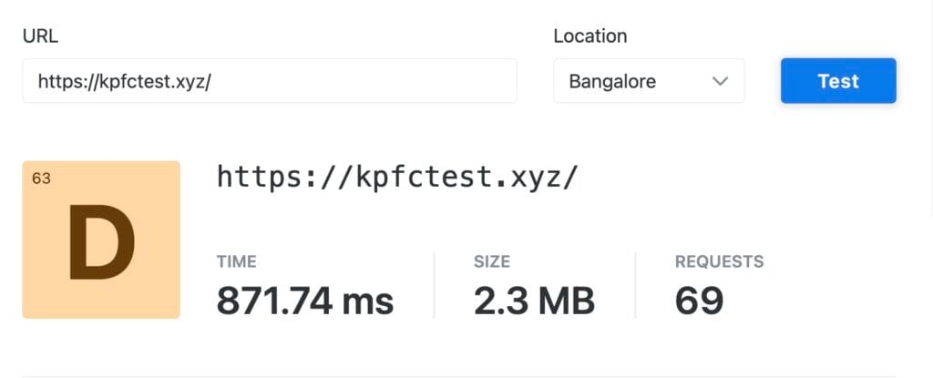 FastComet Speeds India
