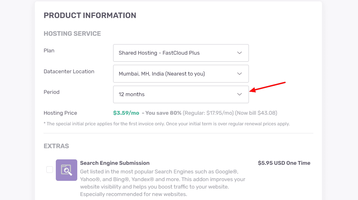 FastComet Review November 2025 - What's Special In FastComet? 21 FastComet purchase process