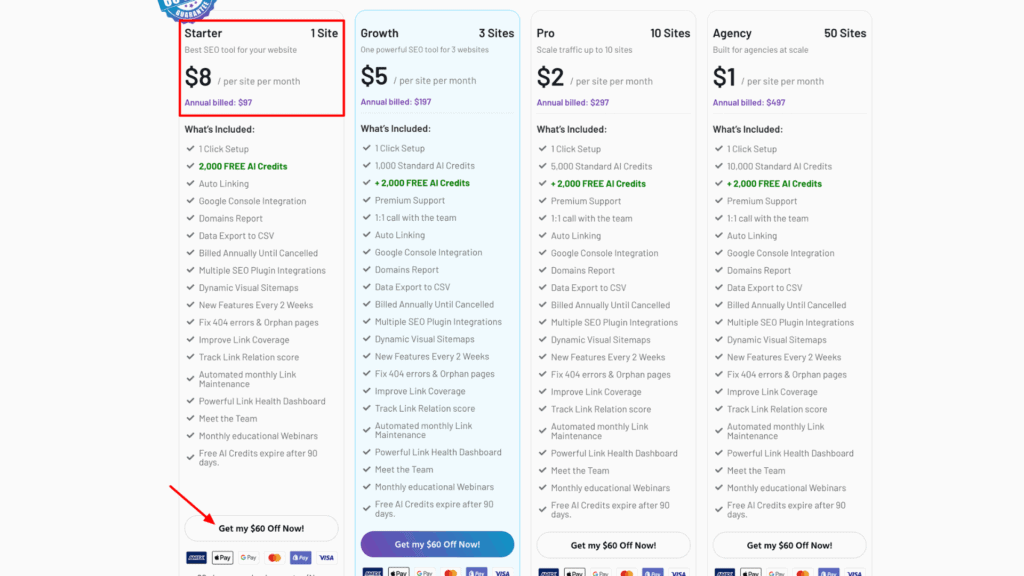 Step 2 Choose the Preferred Plan