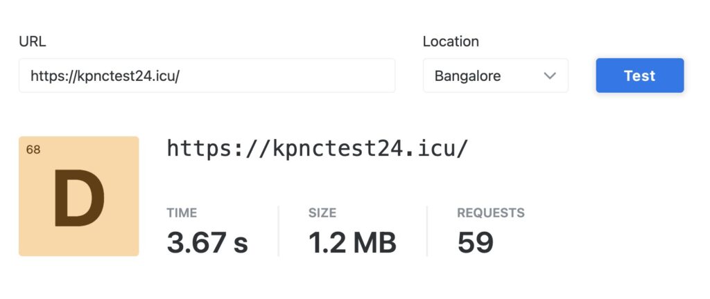 EasyWP speeds - India