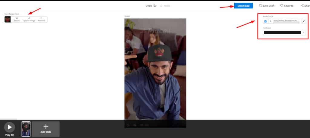 Hat mockups in Placeit