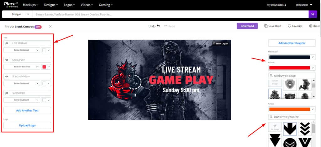 YouTube thumbnail design