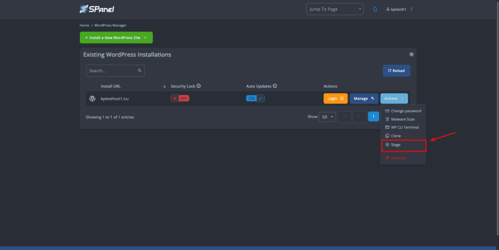Scala hosting - website staging
