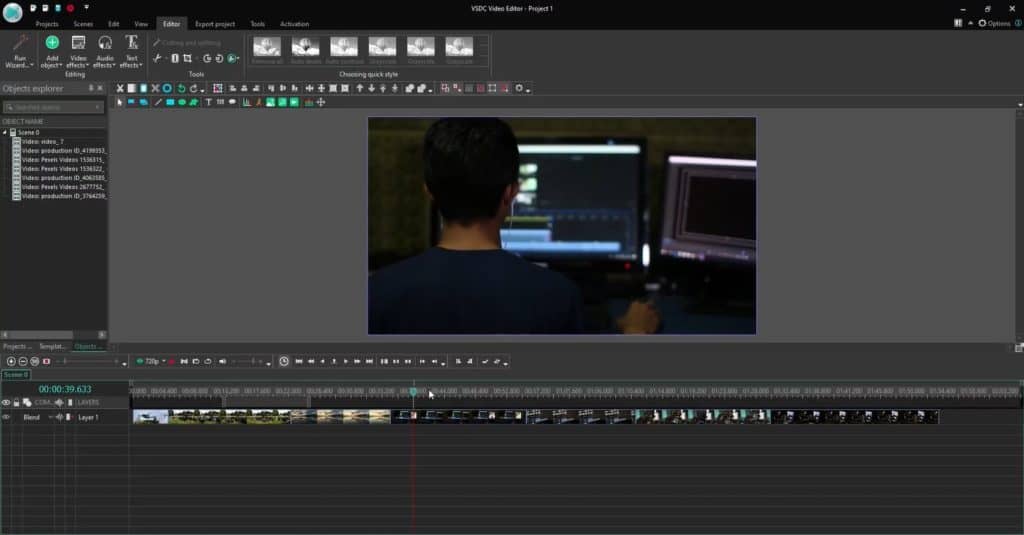 6 Best Free Video Editor Softwares For PC (2026) - Free Video Editing Apps For PC 18 VSDC interface