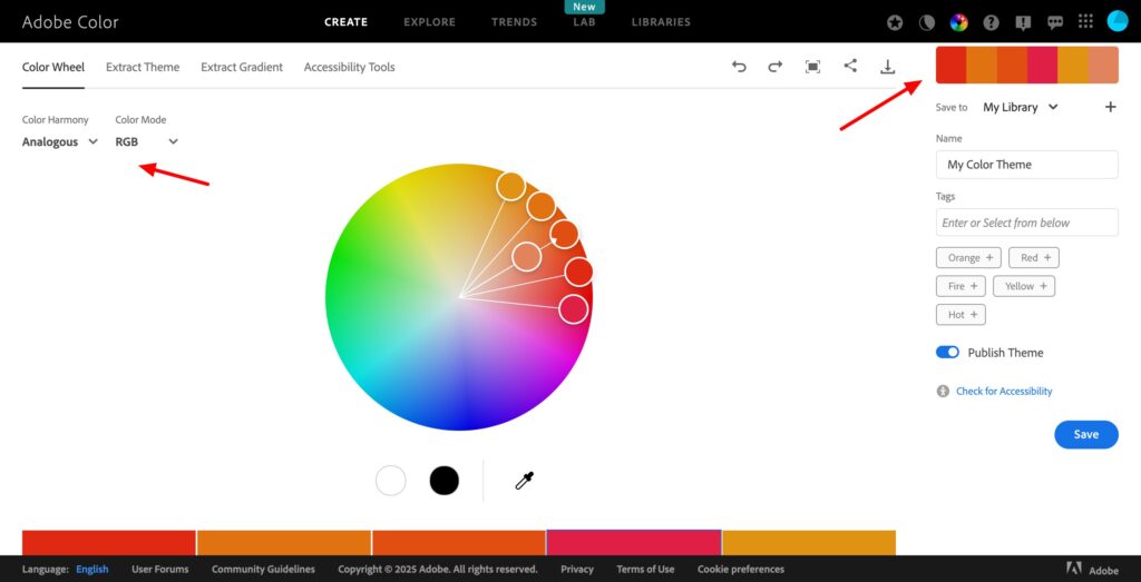 15 Best Color Picker Tools (2026) - Color Palette Tools For Designers & Developers 16 Adobe Color - color wheel
