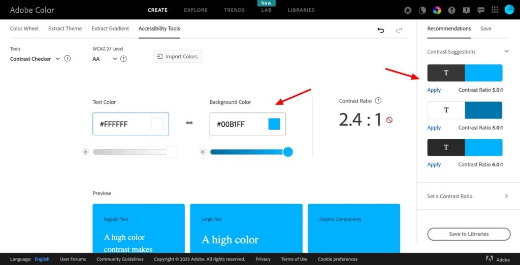 15 Best Color Picker Tools (2026) - Color Palette Tools For Designers & Developers 17 Adobe color - accessibiity tools