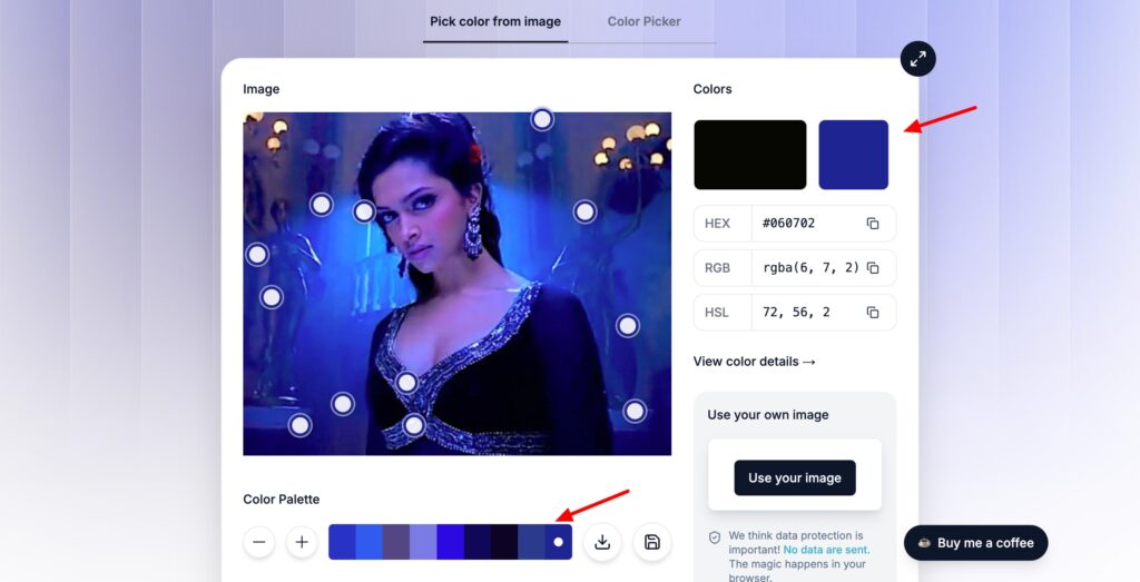 15 Best Color Picker Tools (2026) - Color Palette Tools For Designers & Developers 5 Image Color picker extract image colors