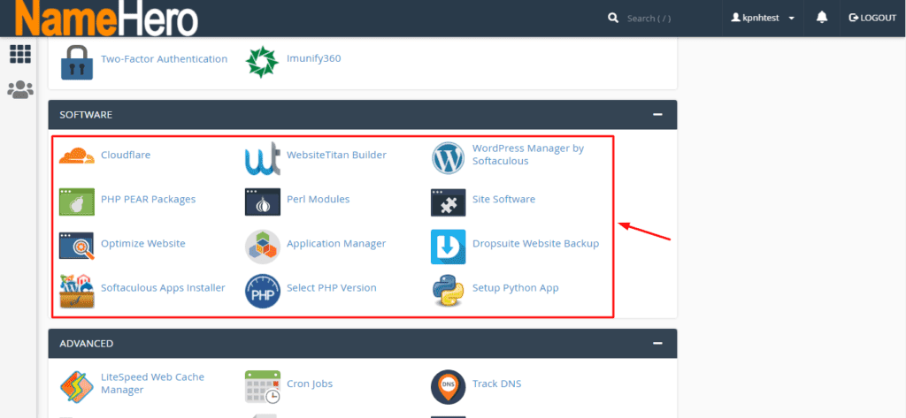 Namehero Software Support