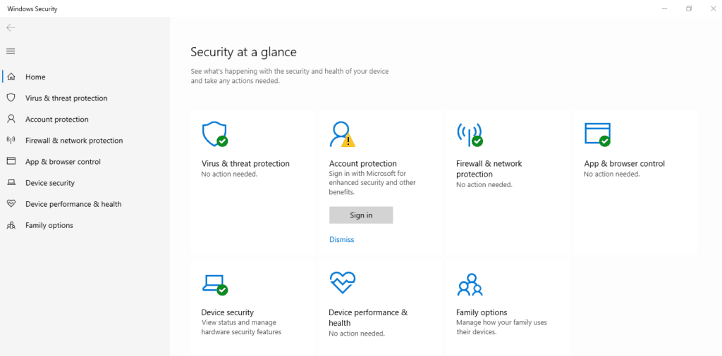 Windows Defender Antivirus