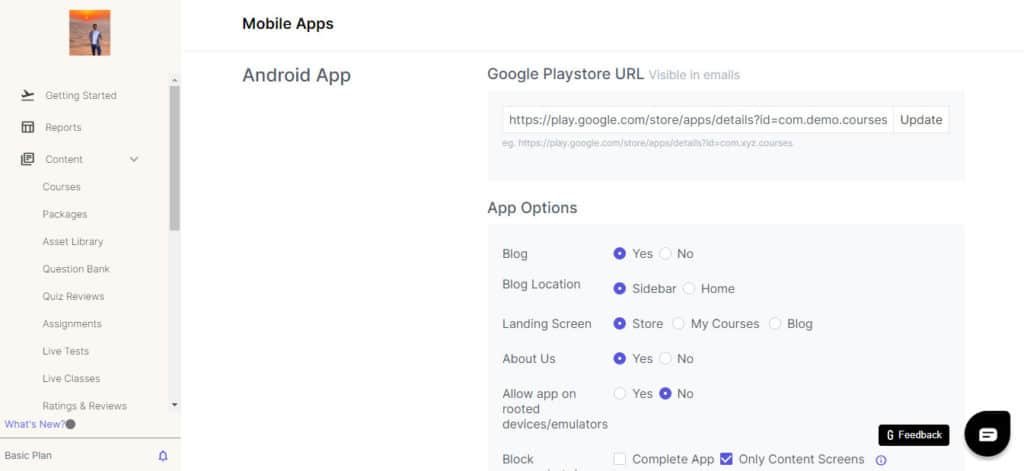 Graphy Review 2026 (Formerly Spayee) - Is It Best For Indian Audience? 38 Graphy android app settings