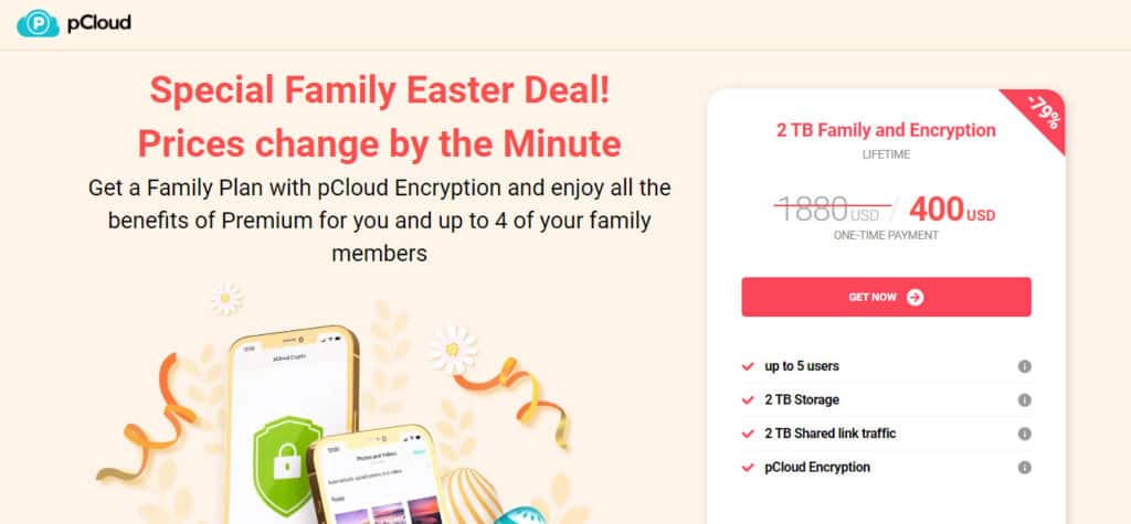 pCloud Coupon Codes and Discounts (2025) 2 pCloud Lifetime Offer