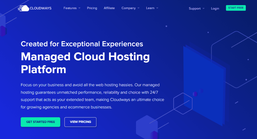 Cloudways hosting