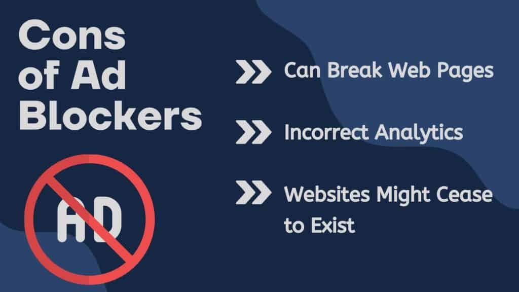 Cons of Ad Blockers