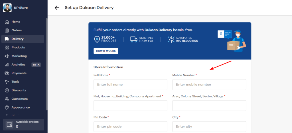 Dukaan App Review (2026) - Cheap Shopify Alternative 13 Dukaan Delivery