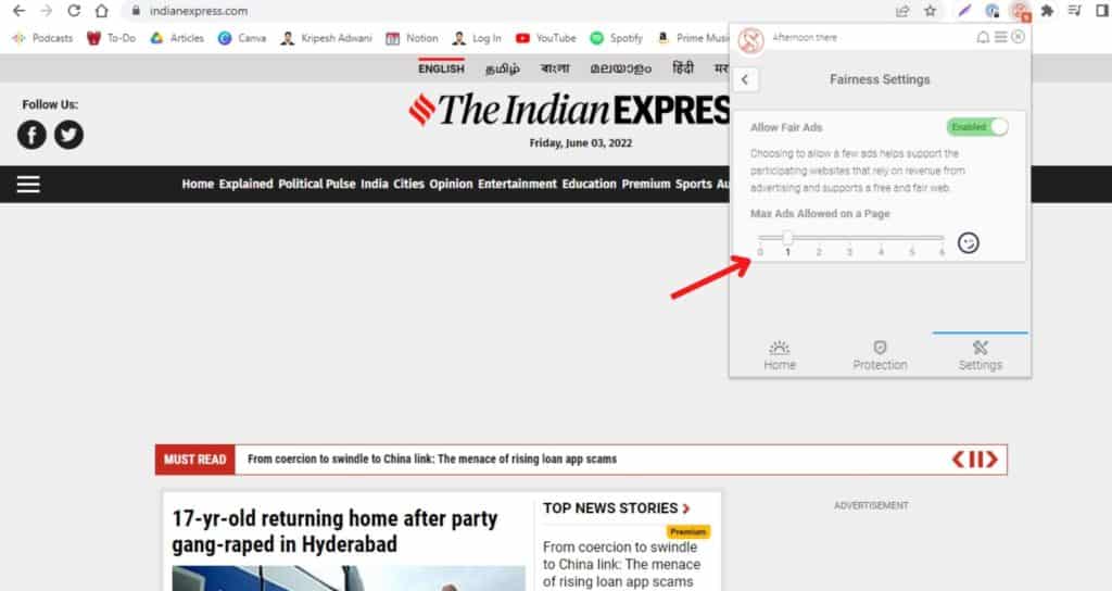 Fair AdBlocker Fair Ads