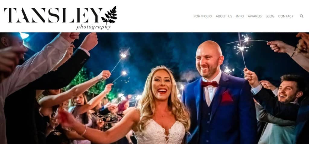 Tansley photography website