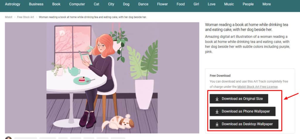 MixKit Review (2026) - Free Templates, Music, Videos, Sounds - What's The Catch? 11 Mixkit art download options