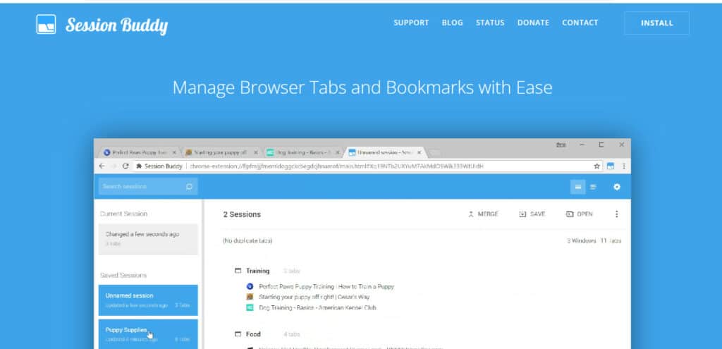 20 Best Chrome Extensions for Productivity (2026) - Get More Done 27 Session Buddy Chrome Extension