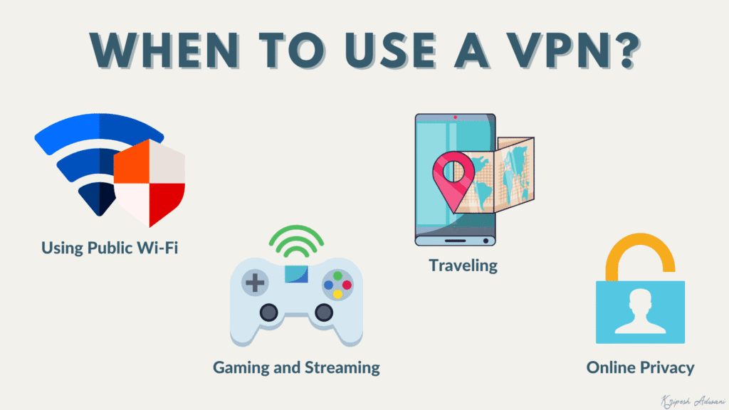 When to use a VPN
