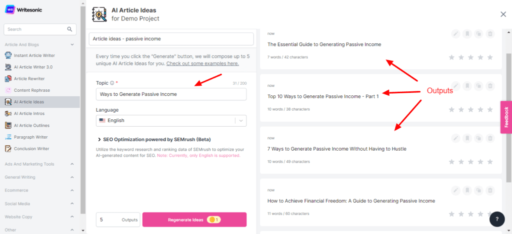 Writesonic Review (2026) - Is it Accurate & Cheap? 13 Writesonic Article Ideas