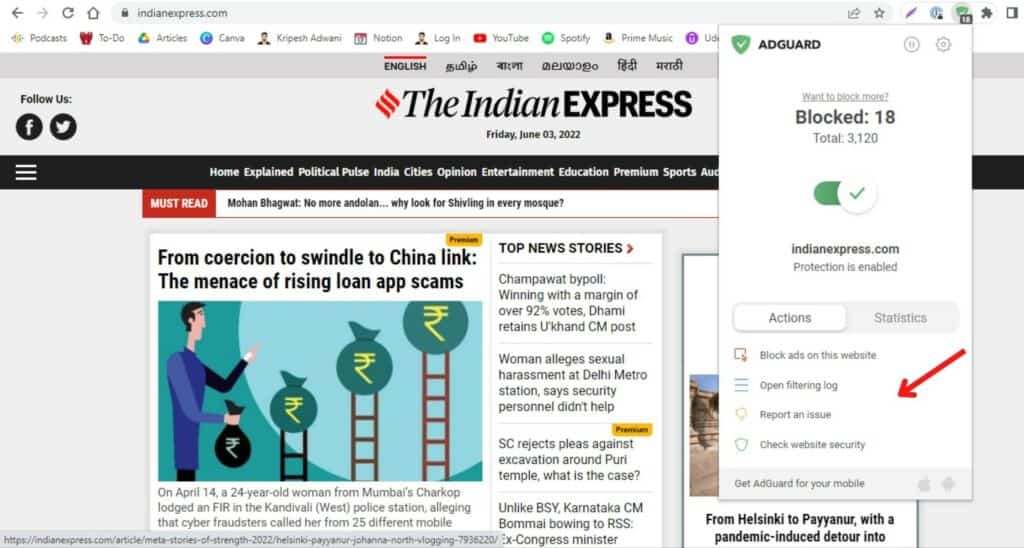 20 Best Chrome Extensions for Productivity (2026) - Get More Done 10 AdGuard ad blocker