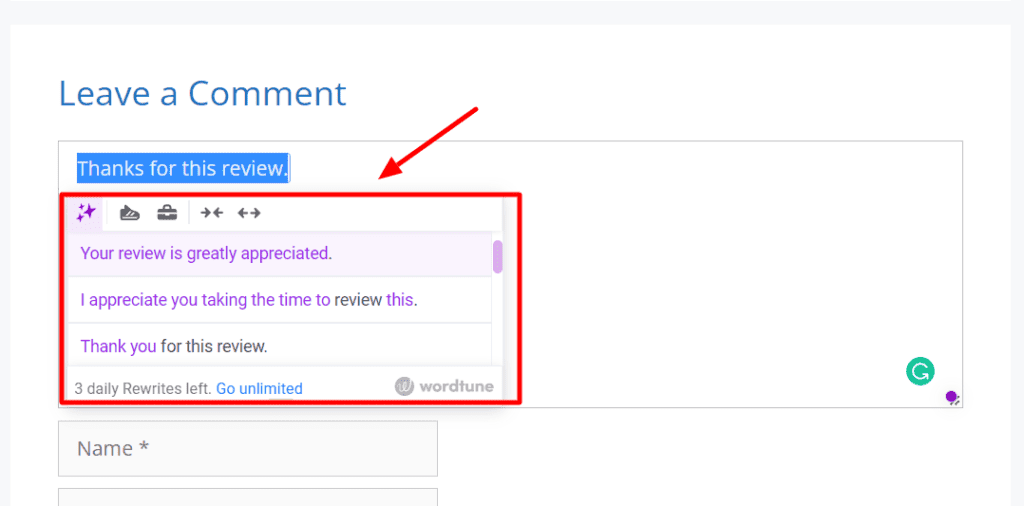 20 Best Chrome Extensions for Productivity (2026) - Get More Done 4 Using word tune to improve sentences