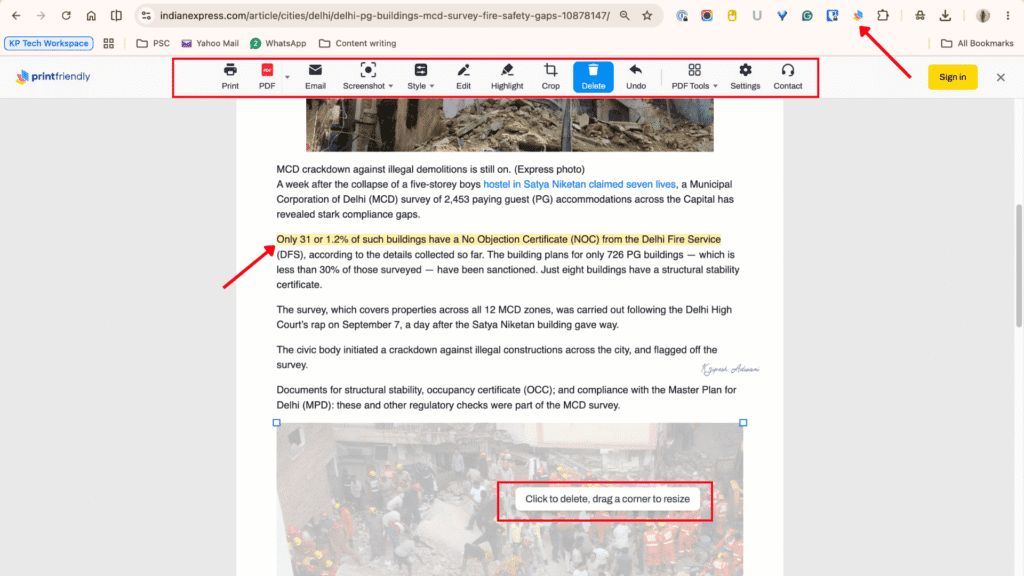 19 Best Chrome Extensions for Productivity (2026) - Get More Done 19 printfriendly-chrome-extension-interface