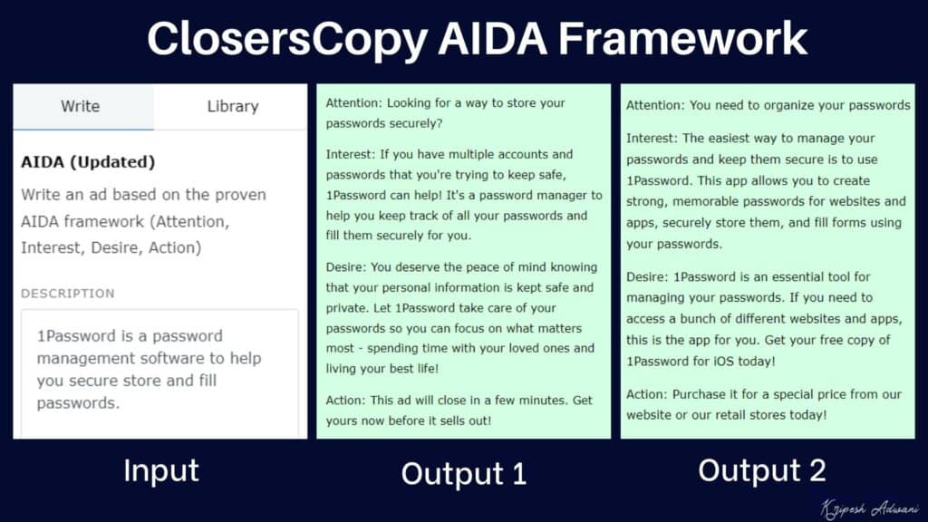 ClosersCopy Review (2026) - A New Way to Write Copy? 7 ClosersCopy AIDA Framework
