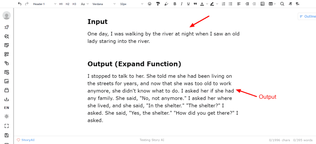 ClosersCopy Review (2026) - A New Way to Write Copy? 35 Generating a story using ClosersCopy Story AI