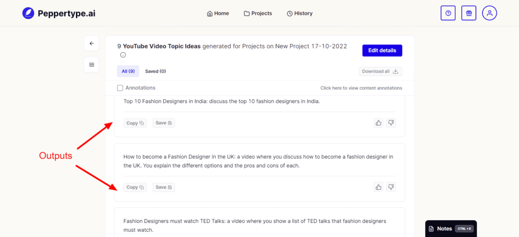 Peppertype YouTube Video Topic Ideas