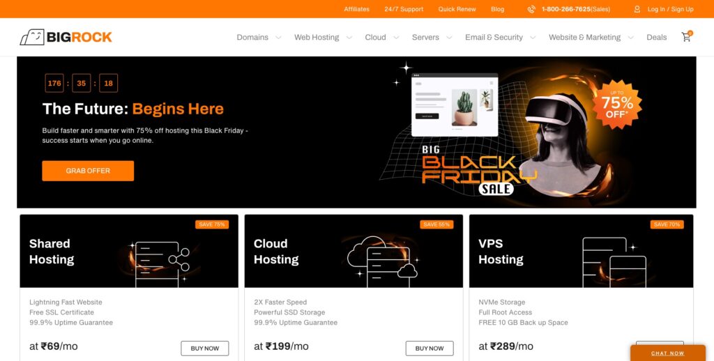 BigRock Black Friday Deal