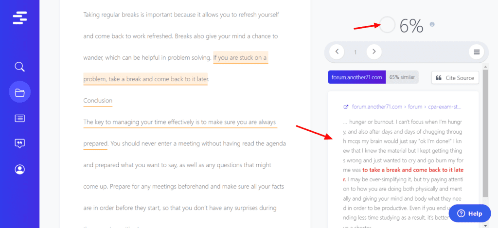Checking Plagiarism for CopyAI Long Form Content