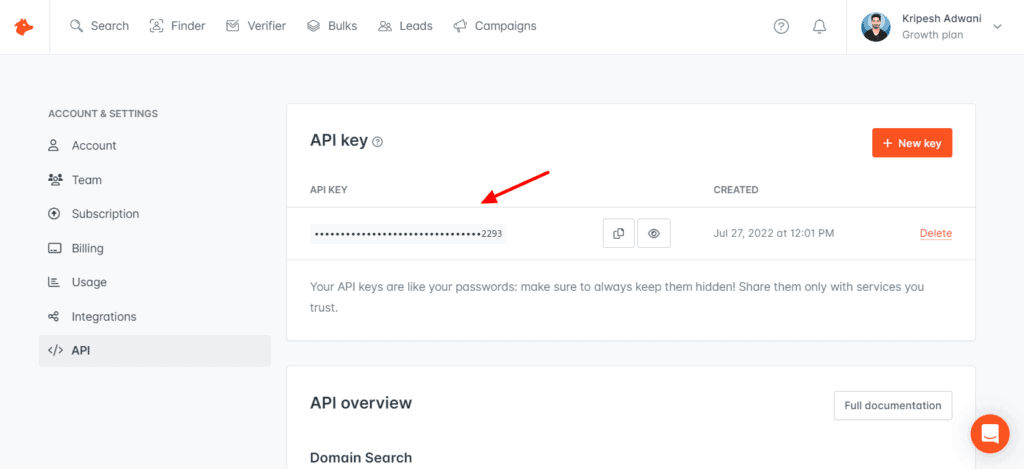 Hunter.io Review (2026) - How It Can Save Hours 10 Hunter API key