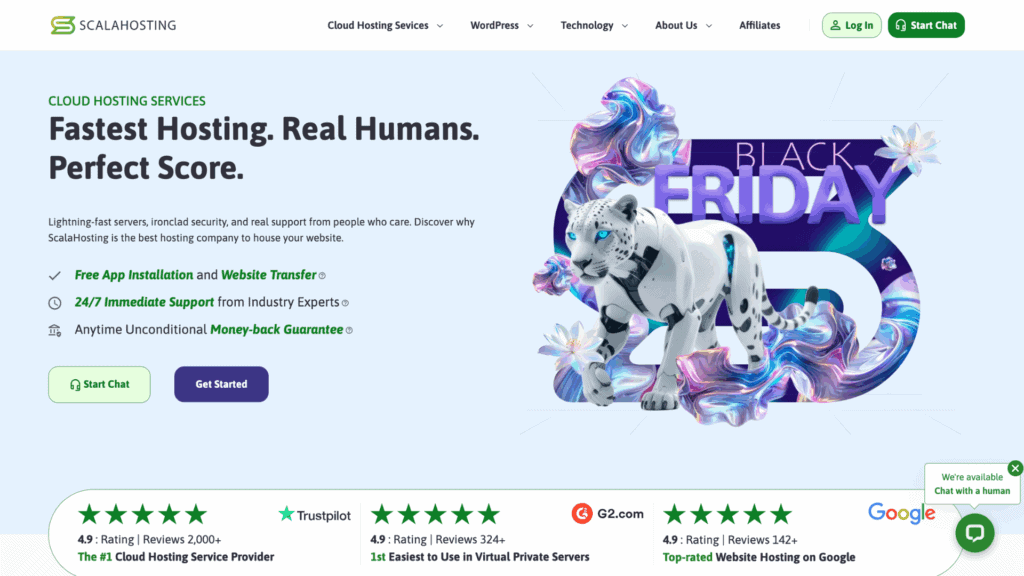 ScalaHosting Black Friday Deals 2025