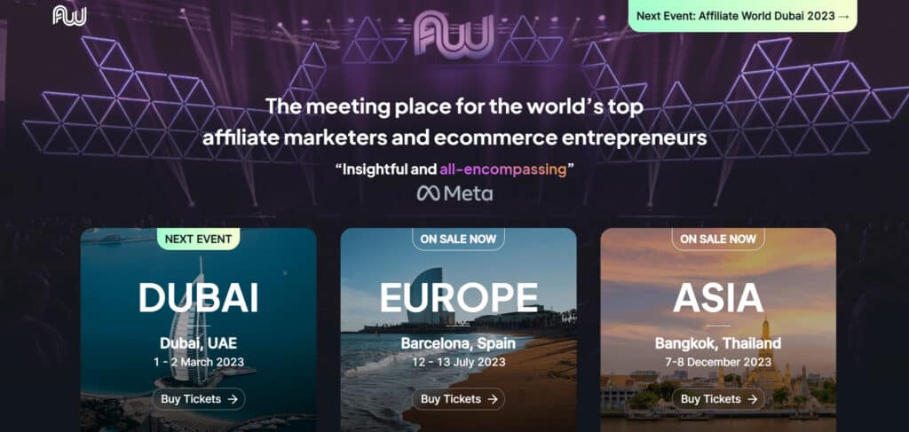 Affiliate World Conference