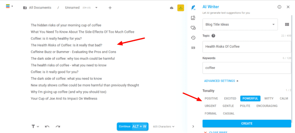 11 Best FREE AI Content Generator Tools (2026) - Free AI Tools For Content Creation 12 Neuroflash Blog Titles