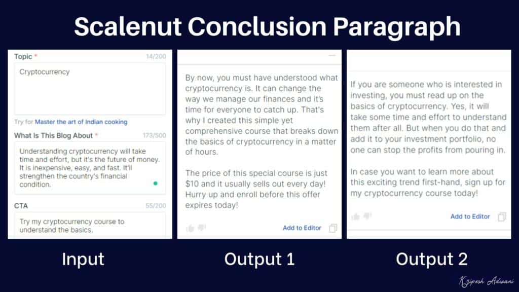 Scalenut Review (2026) - Best AI Writer For Long Form & SEO? 12 Scalenut Conclusion Paragraph