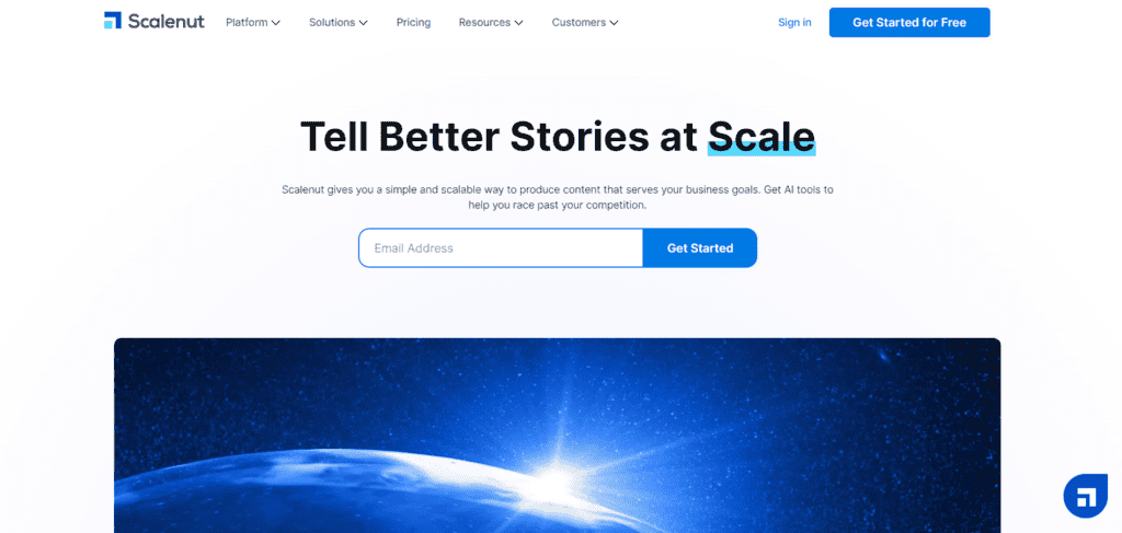 Scalenut Review (2026) - Best AI Writer For Long Form & SEO? 1 Scalenut homepage