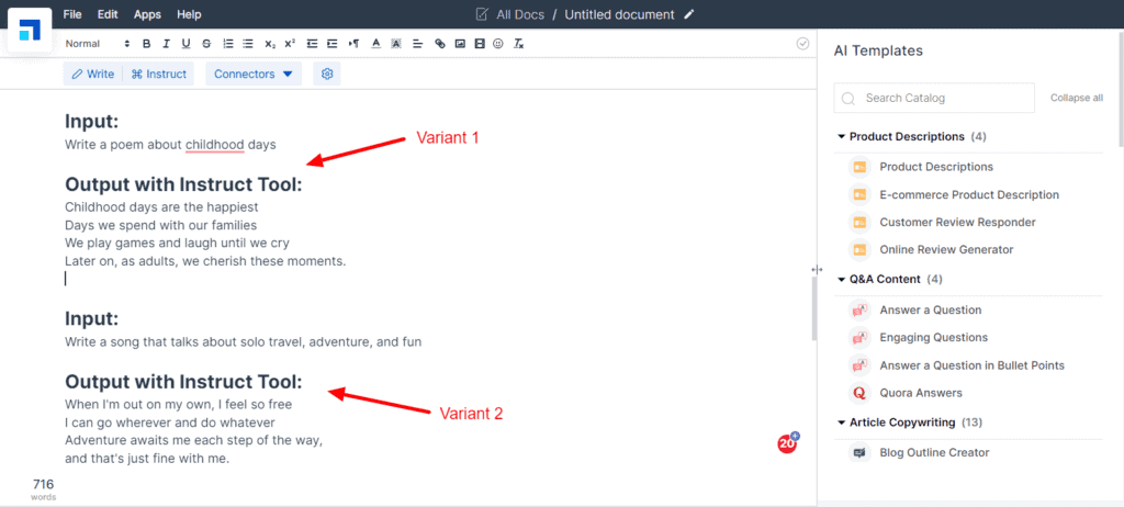 Scalenut Review (2026) - Best AI Writer For Long Form & SEO? 35 Scalenut Instruct Tool