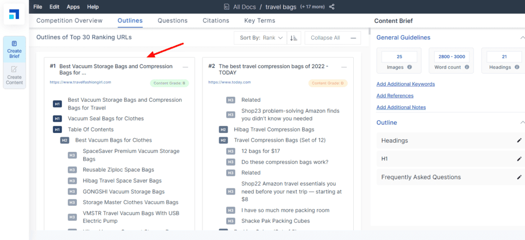 Scalenut Review (2026) - Best AI Writer For Long Form & SEO? 38 Scalenut Outlines