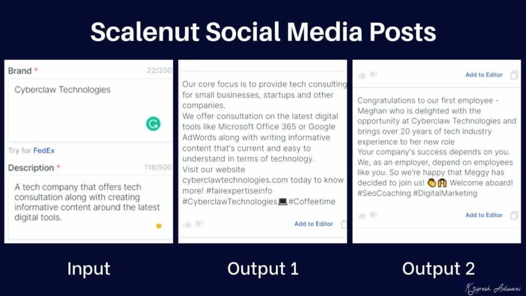 Scalenut Review (2026) - Best AI Writer For Long Form & SEO? 27 Scalenut Social Media Posts