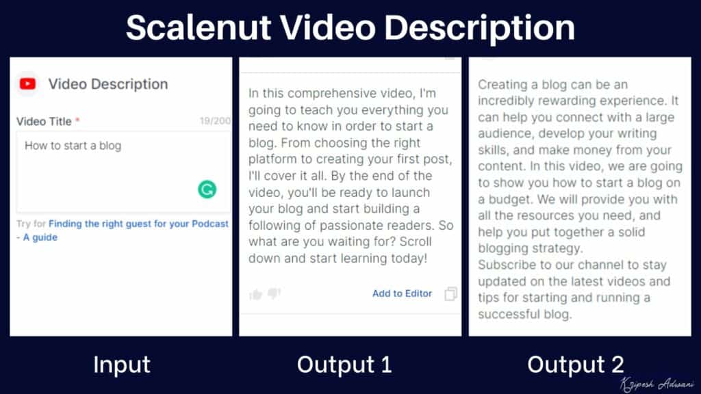 Scalenut Review (2026) - Best AI Writer For Long Form & SEO? 24 Scalenut Video Description